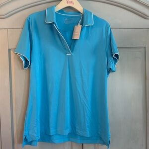 Women’s sun protection polo shirt. Peter Millar